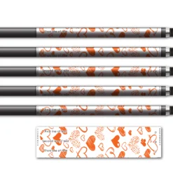 Alternative view of Regular - Hearts Orange
