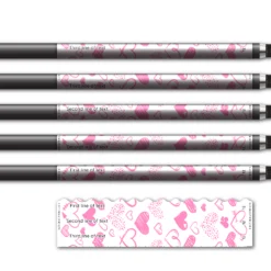 Alternative view of Wave Edge - Hearts Pink