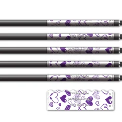 Alternative view of Shorty - Hearts Purple