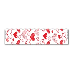 Wave Edge - Hearts Red