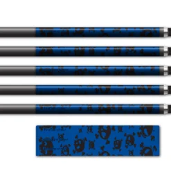 Alternative view of Regular - Skulls Blue
