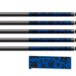 Alternative view of Spin Elite - Skulls Blue