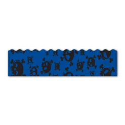 Wave Edge - Skulls Blue