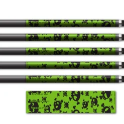 Alternative view of Regular - Skulls Lime Green