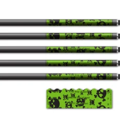 Shorty - Skulls Lime Green - Image 3
