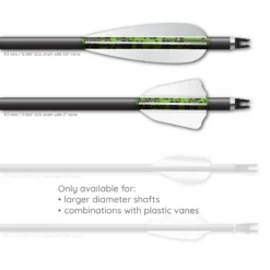 4 fletch Vortex - Skulls Lime - Image 3