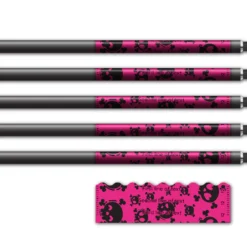Alternative view of Shorty - Skulls Magenta