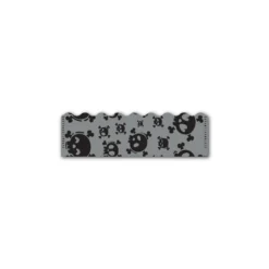 Shorty - Skulls Mercury Grey