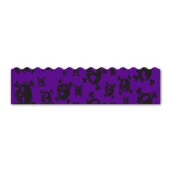 Wave Edge - Skulls Purple