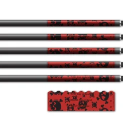 Alternative view of Shorty - Skulls Red