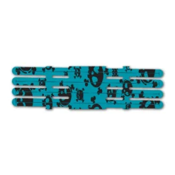 4 fletch Vortex - Skulls Teal