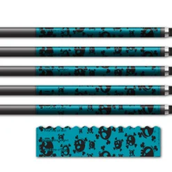 Alternative view of Wave Edge - Skulls Electric Teal