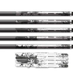 Alternative view of 4 fletch Vortex - Splash Black