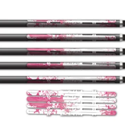 Alternative view of 4 fletch Vortex - Splash Pink
