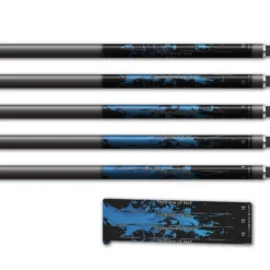 Alternative view of Spin Elite - Splash Blue on Matt Black