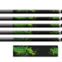 Alternative view of Regular - Splash Green on Matt Black