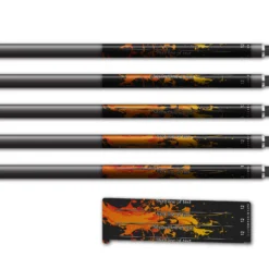Alternative view of Spin Elite - Splash Orange on Matt Black