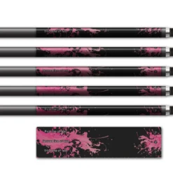 Alternative view of Regular - Splash Pink on Matt Black