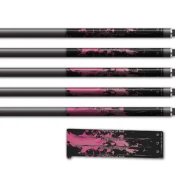 Alternative view of Spin Elite - Splash Pink on Matt Black