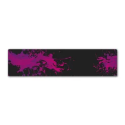 Regular - Splash Purple on Matt Black