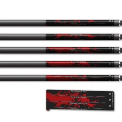 Alternative view of Spin Elite - Splash Red on Matt Black