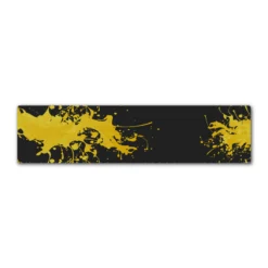 Regular - Splash Yellow on Matt Black