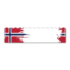 Wave Edge - National Flag Norway