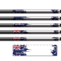 Alternative view of Wave Edge - National Flag New Zealand