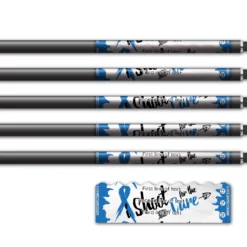 Alternative view of Shorty - Shoot for the Cure Blue