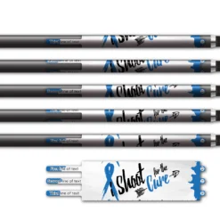 Alternative view of Ultralight - Shoot for the Cure Blue