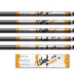Alternative view of Regular - Shoot for the Cure Orange
