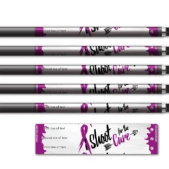 Alternative view of Regular - Shoot for the Cure Purple
