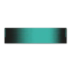Regular - Gradient Black on Aqua