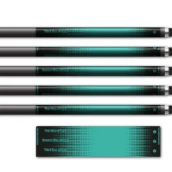 Alternative view of Regular - Gradient Black on Aqua
