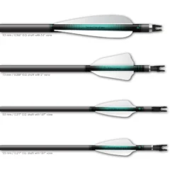 Shorty - Gradient Black on Aqua - Image 3