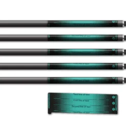 Alternative view of Spin Elite - Gradient Black on Aqua