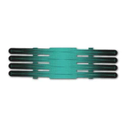 4 fletch Vortex - Gradient Black on Aqua