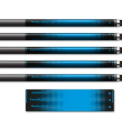 Alternative view of Regular - Gradient Black on Baby Blue