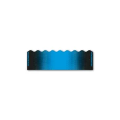 Shorty - Gradient Black on Baby Blue