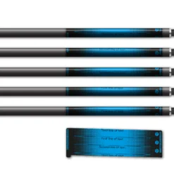 Alternative view of Spin Elite - Gradient Black on Baby Blue