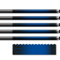 Alternative view of Wave Edge - Gradient Black on Blue