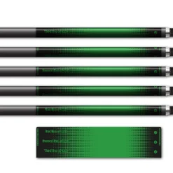 Alternative view of Regular - Gradient Black on Green