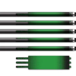 Alternative view of Ultralight - Gradient Black on Green