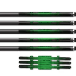 Alternative view of Vortex - Gradient Black on Green