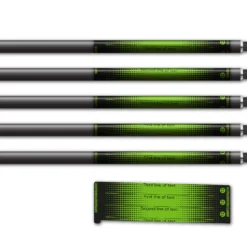 Alternative view of Spin Elite - Gradient Black on Lime Green