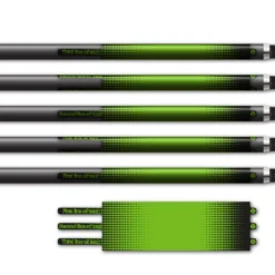Alternative view of Ultralight - Gradient Black on Lime Green