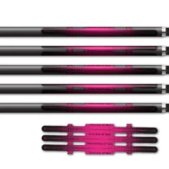 Alternative view of Vortex - Gradient Black on Magenta
