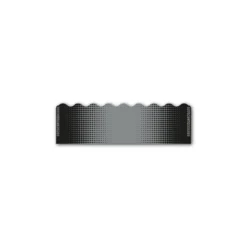 Shorty - Gradient Black on Mercury Grey