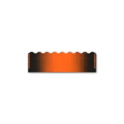 Shorty - Gradient Black on Orange
