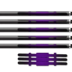 Alternative view of Vortex - Gradient Black on Purple